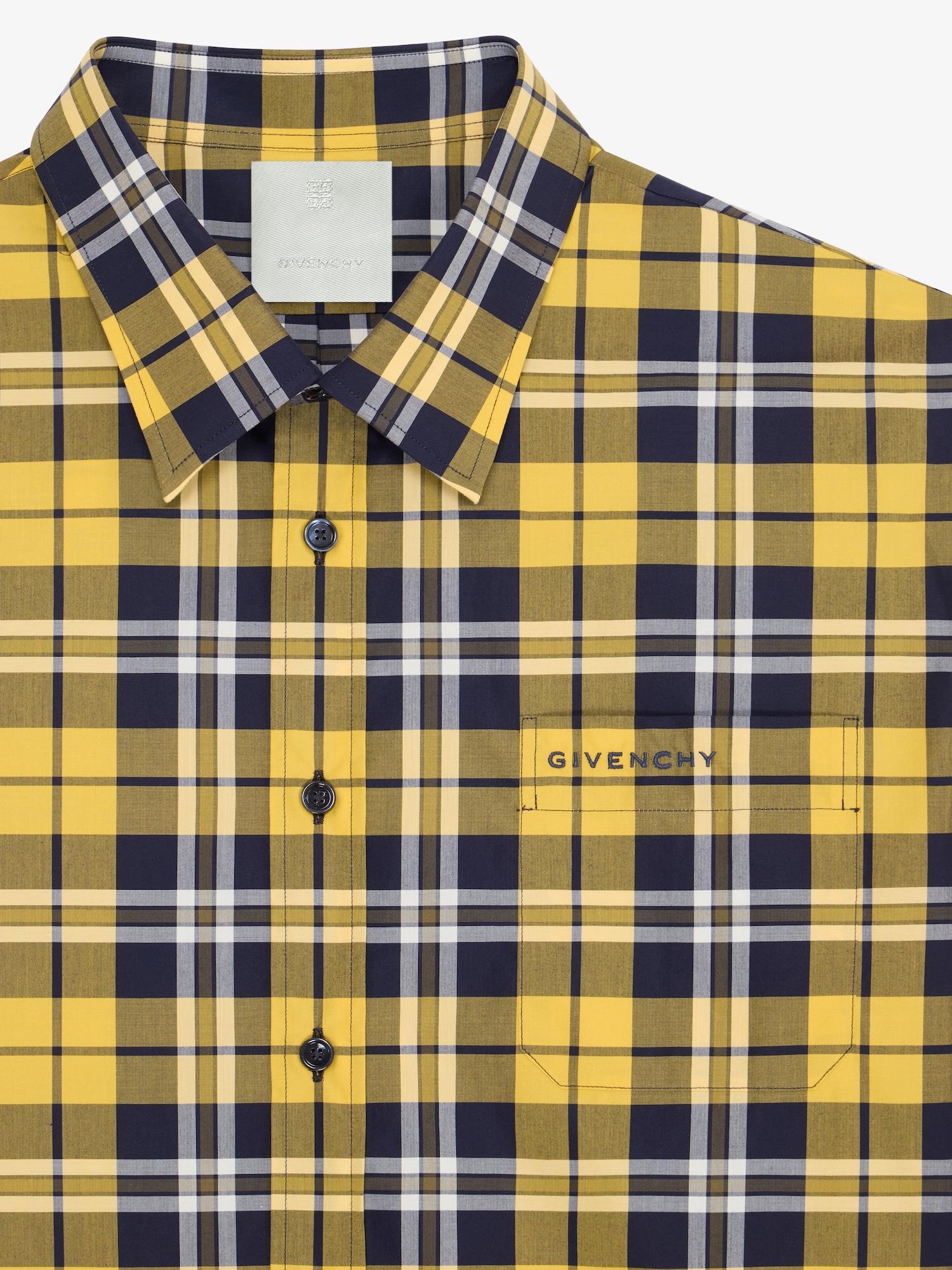 Checked shirt in cotton Product Image