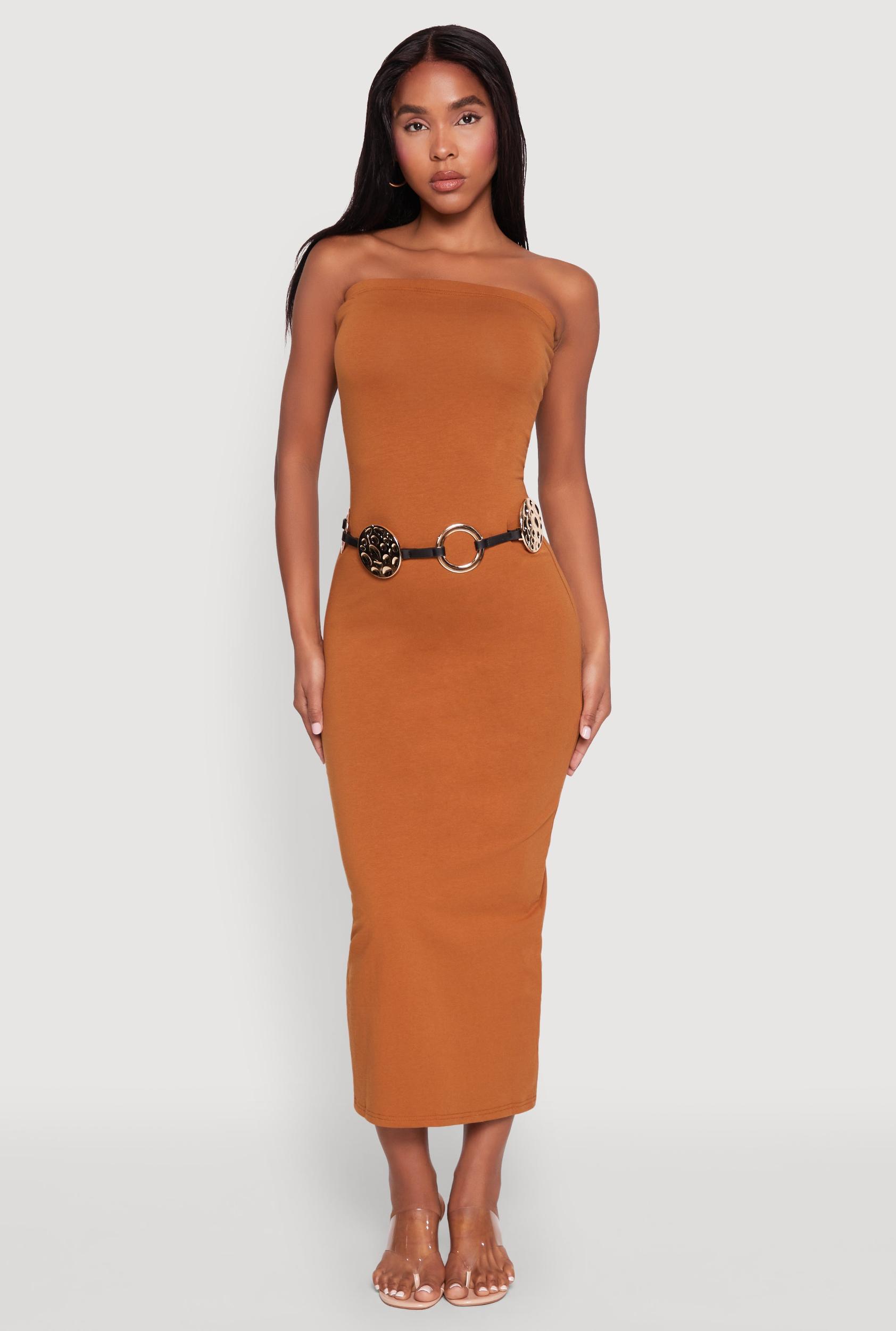 Womens Daisy Maxi Tube Dress Product Image