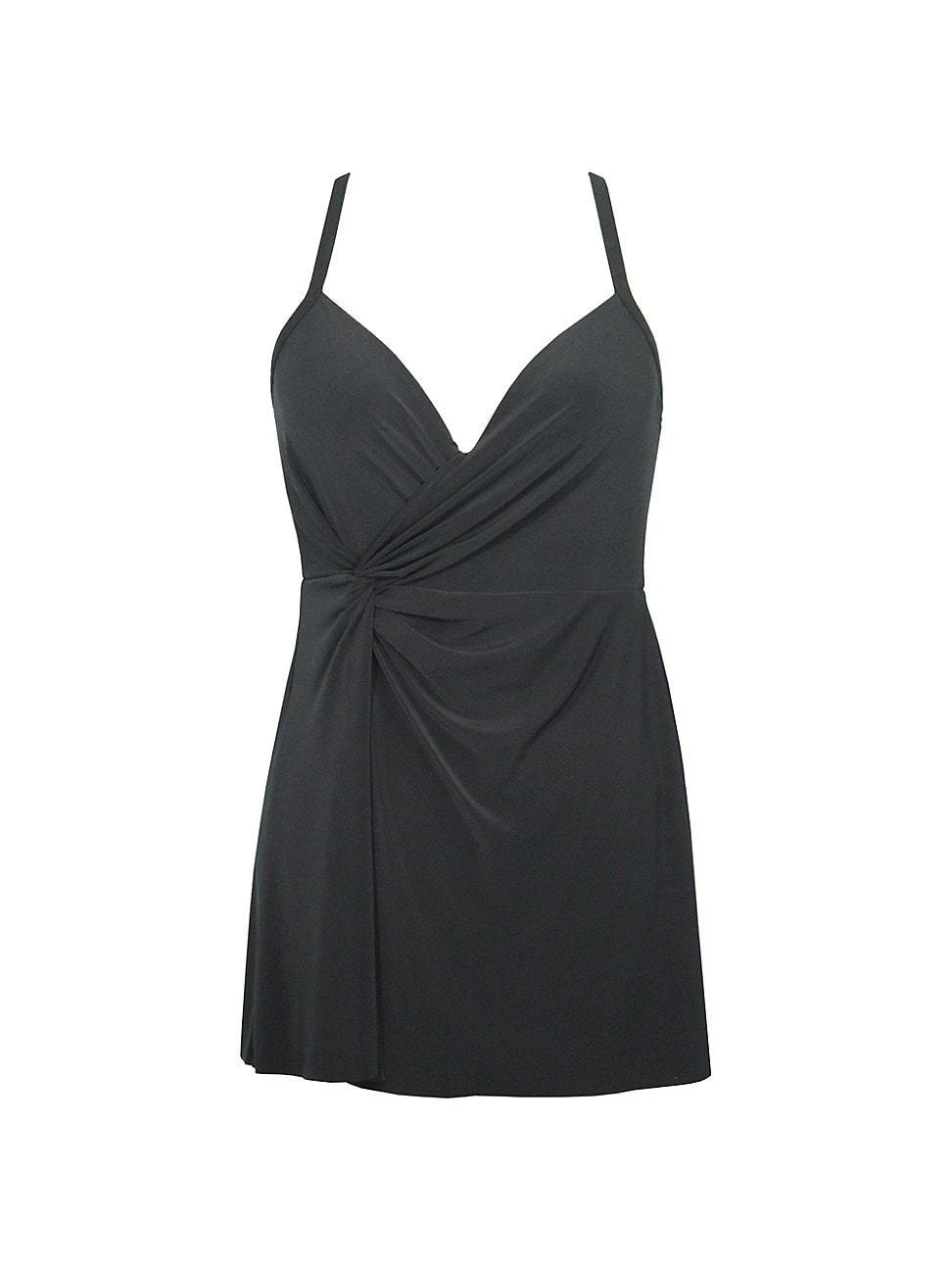 Miraclesuit Twisted Sisters Adora Underwire Swim Dress Product Image