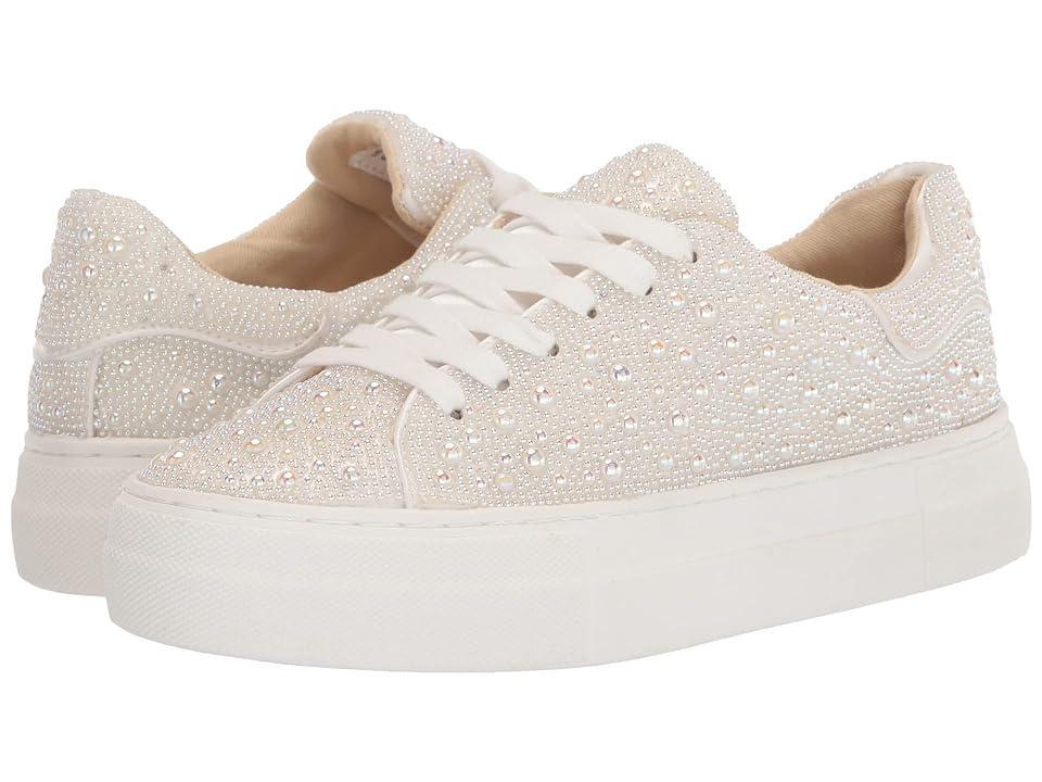 Blue by Betsey Johnson Sidny Bridal Pearl Embellished Family Matching Platform Lace Product Image