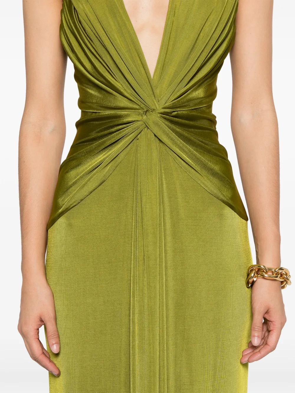 knot-detail maxi dress Product Image