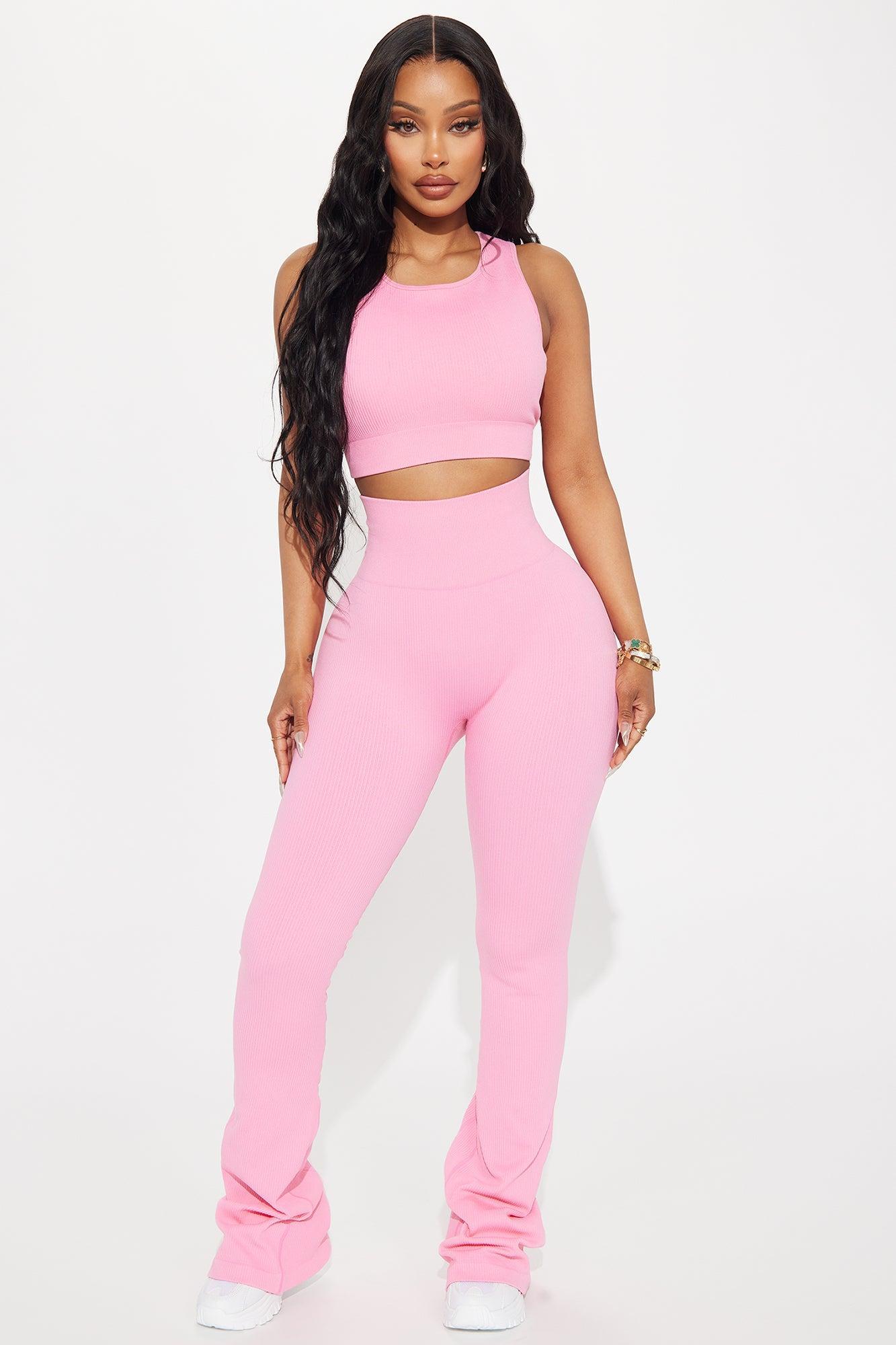 Beach Body Effortless Seamless Sports Bra - Bubblegum Pink Product Image