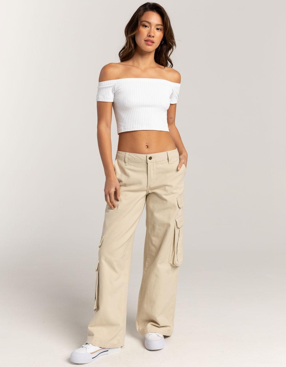 RSQ Womens Seamless Off The Shoulder Top - BLACK Product Image