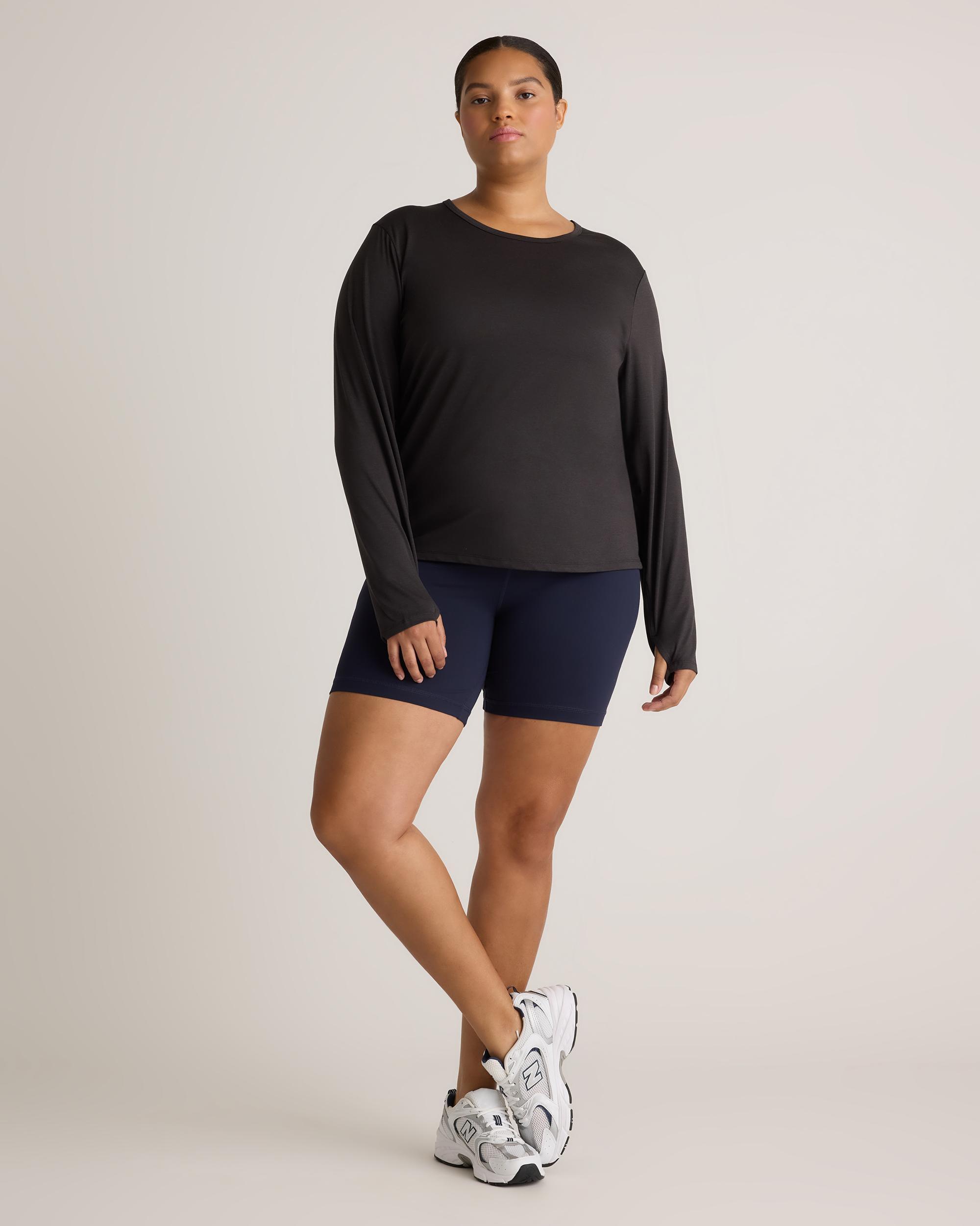 Quince | Women's Flowknit Breeze Long Sleeve Top 100% Polyester Product Image
