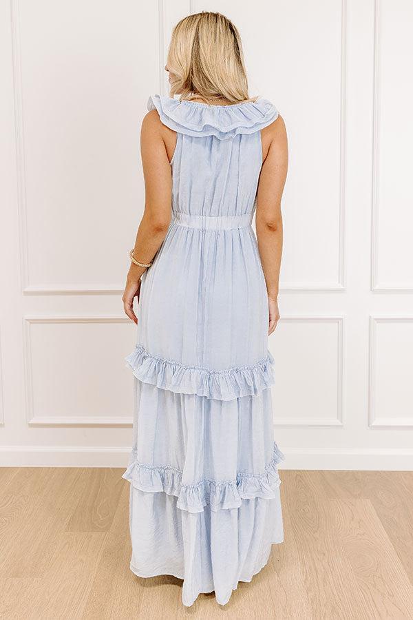 Chateau Vineyard Front Tie Maxi Dress Product Image