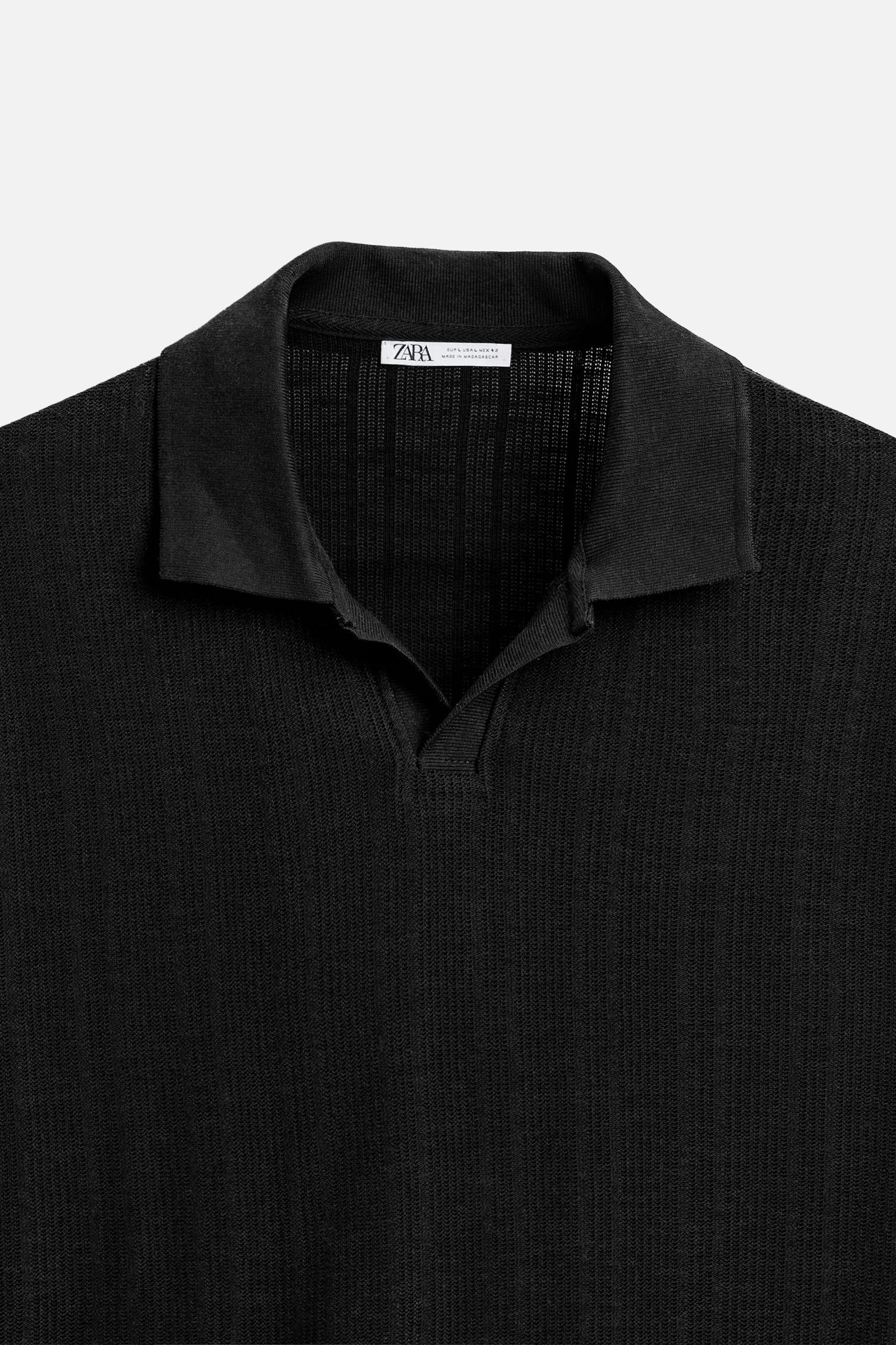 VERTICAL TEXTURED POLO Product Image