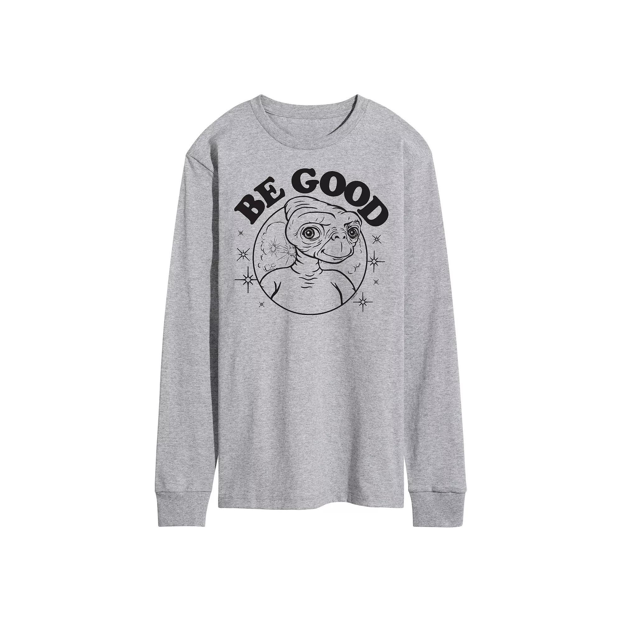 Mens ET Be Good Long Sleeve Tee Product Image
