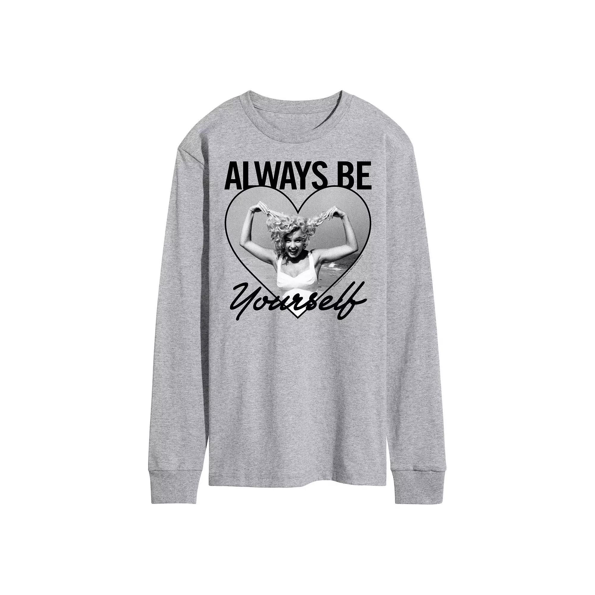 Mens Marilyn Monroe Be Yourself Tee Product Image