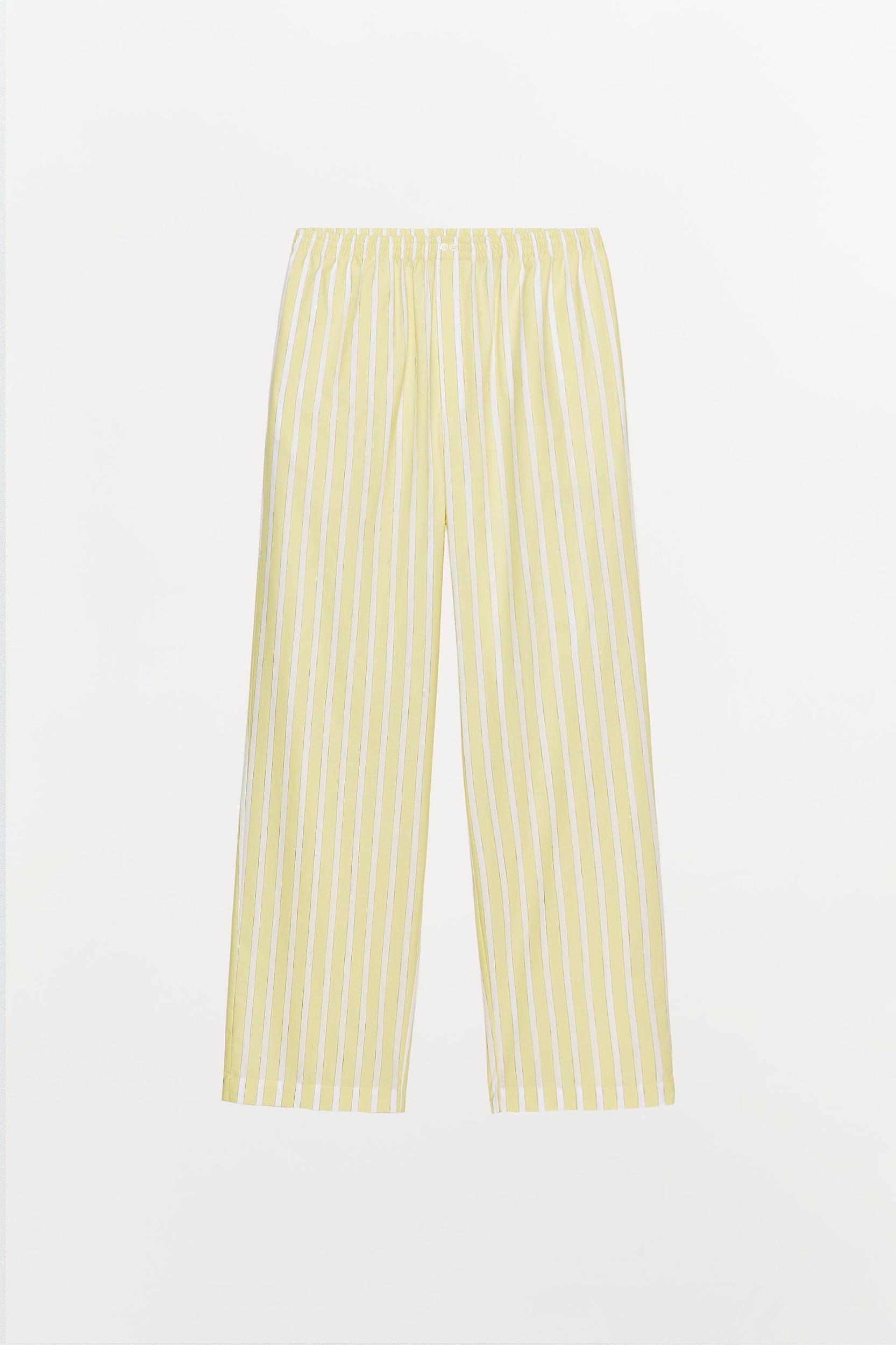 STRIPED PAJAMA SHIRT Product Image