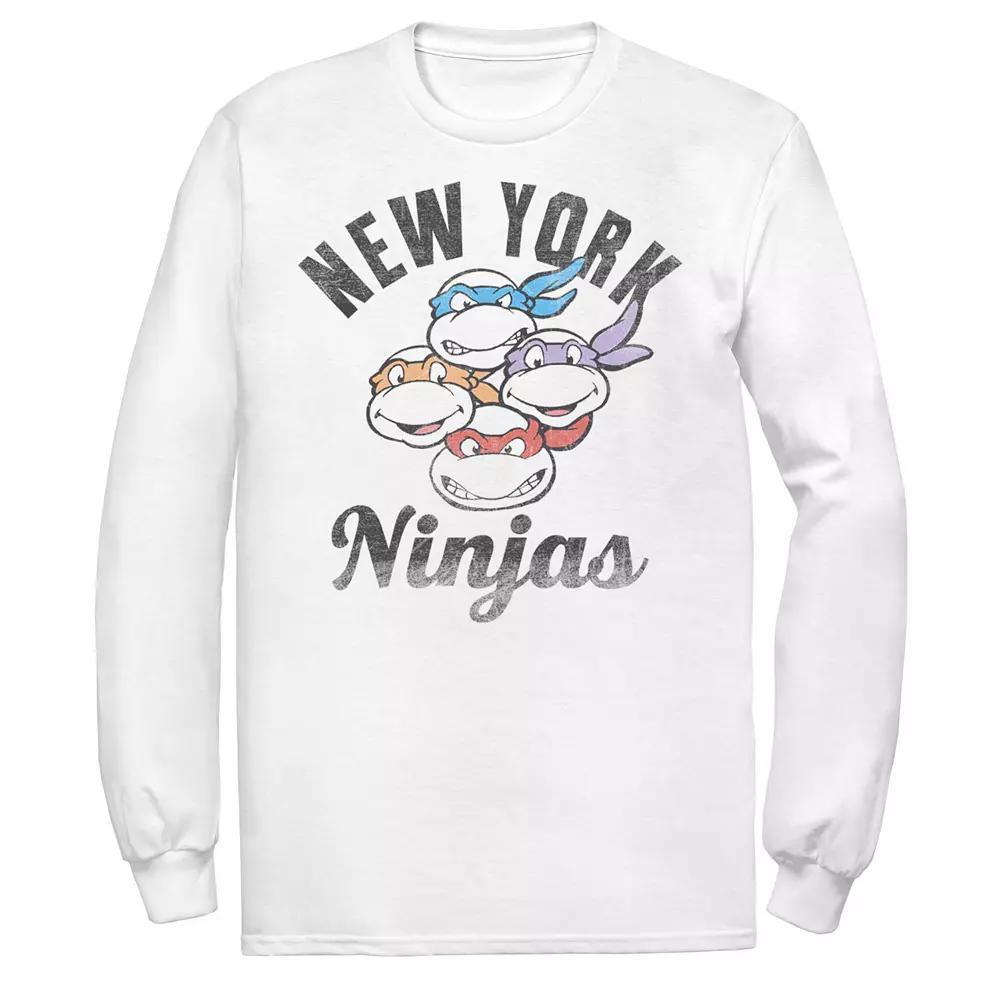 Men's Teenage Mutant Ninja Turtles New York Tee, Size: XXL, White Product Image