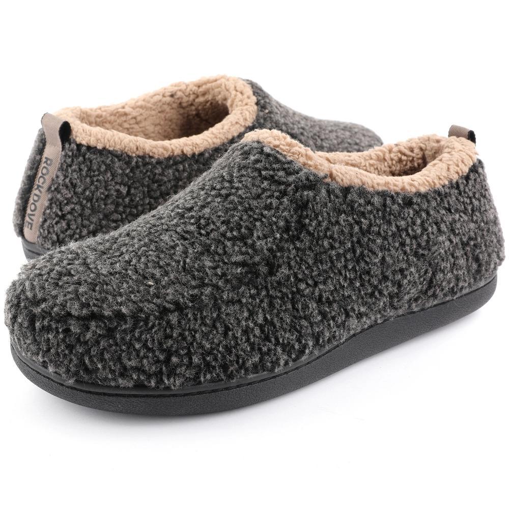 Men's Nomad Memory Foam Slipper , Size 8-9 US Men, Black Product Image