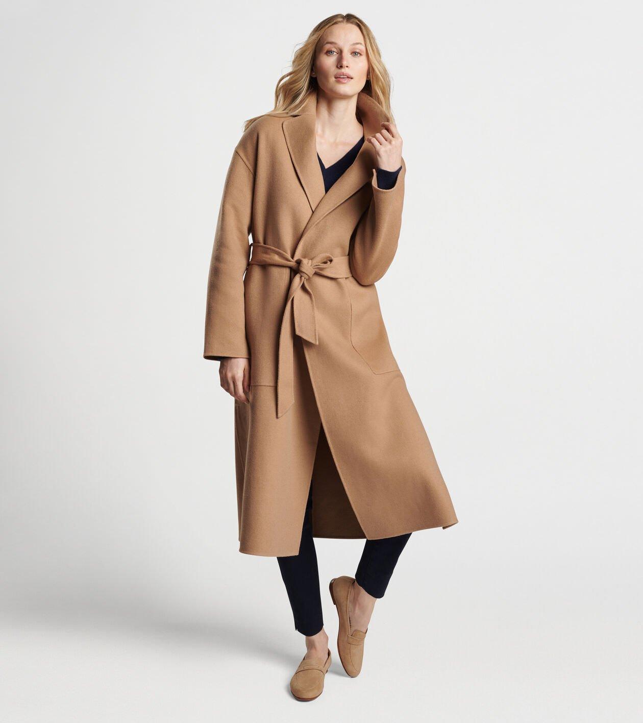 Women's Artisan Crafted Cashmere Topcoat Product Image