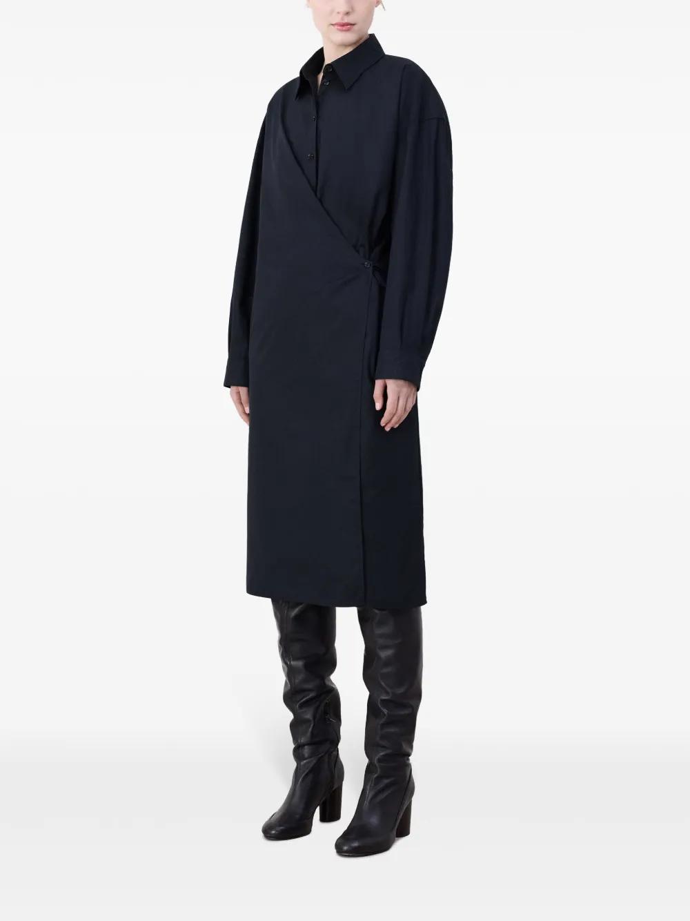 twist-detailing midi dress Product Image