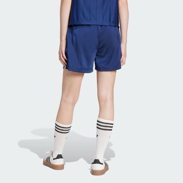 adidas Firebird Shorts Dark Blue 2XS Womens Product Image
