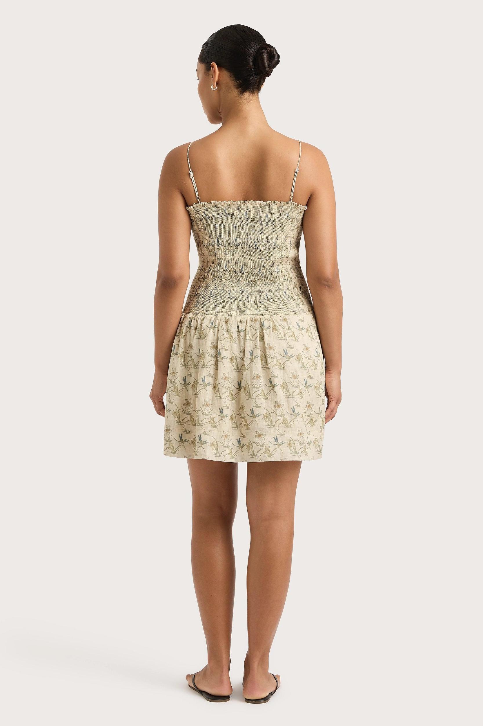 Geriba Mini Dress Daffodil Cream Product Image
