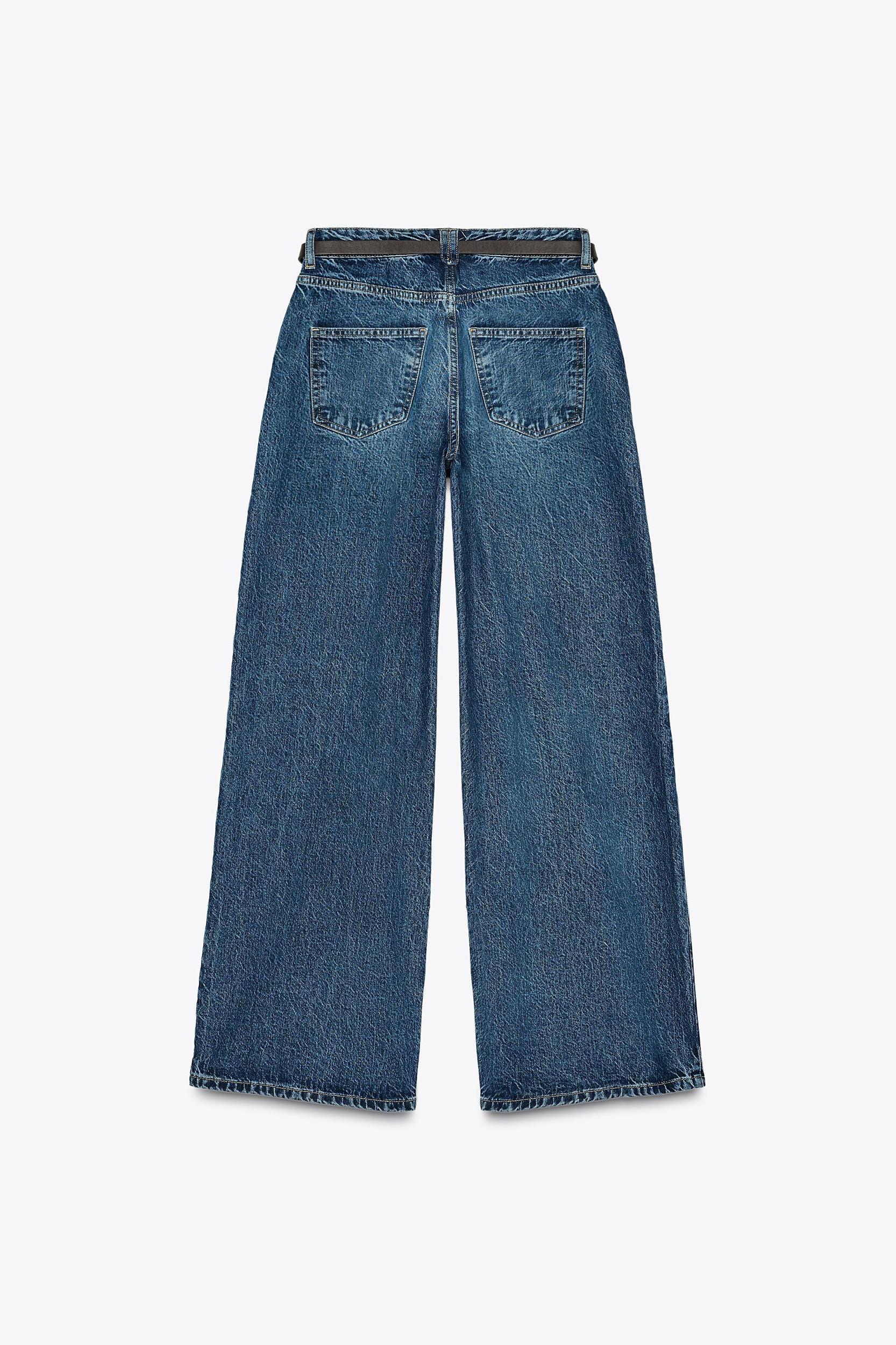 Z1975 WIDE LEG CHAIN BELT JEANS Product Image