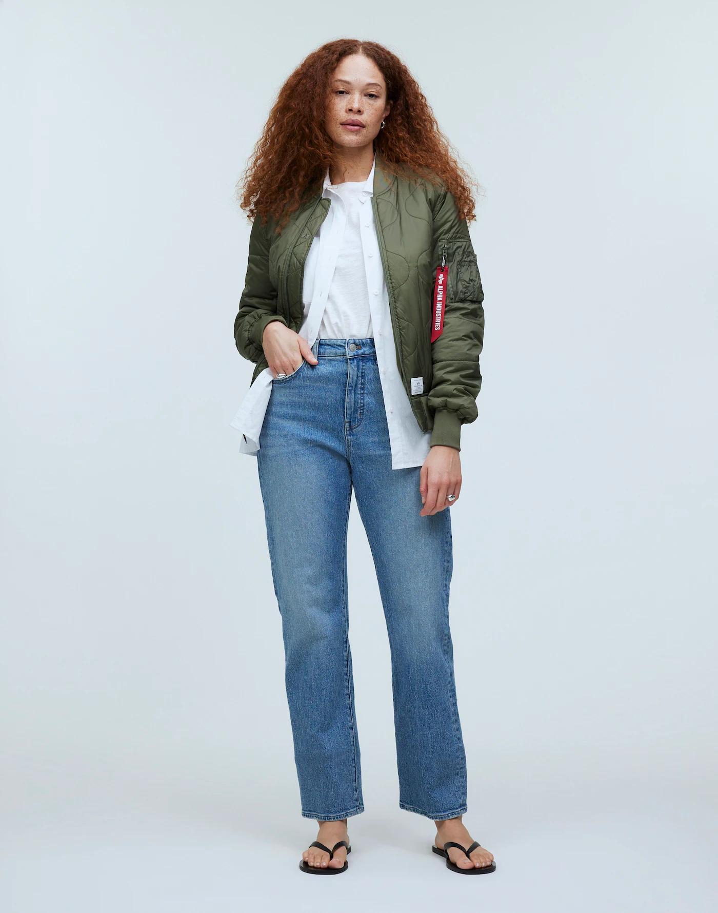 Alpha Industries L-2B Quilted Flight Jacket Product Image