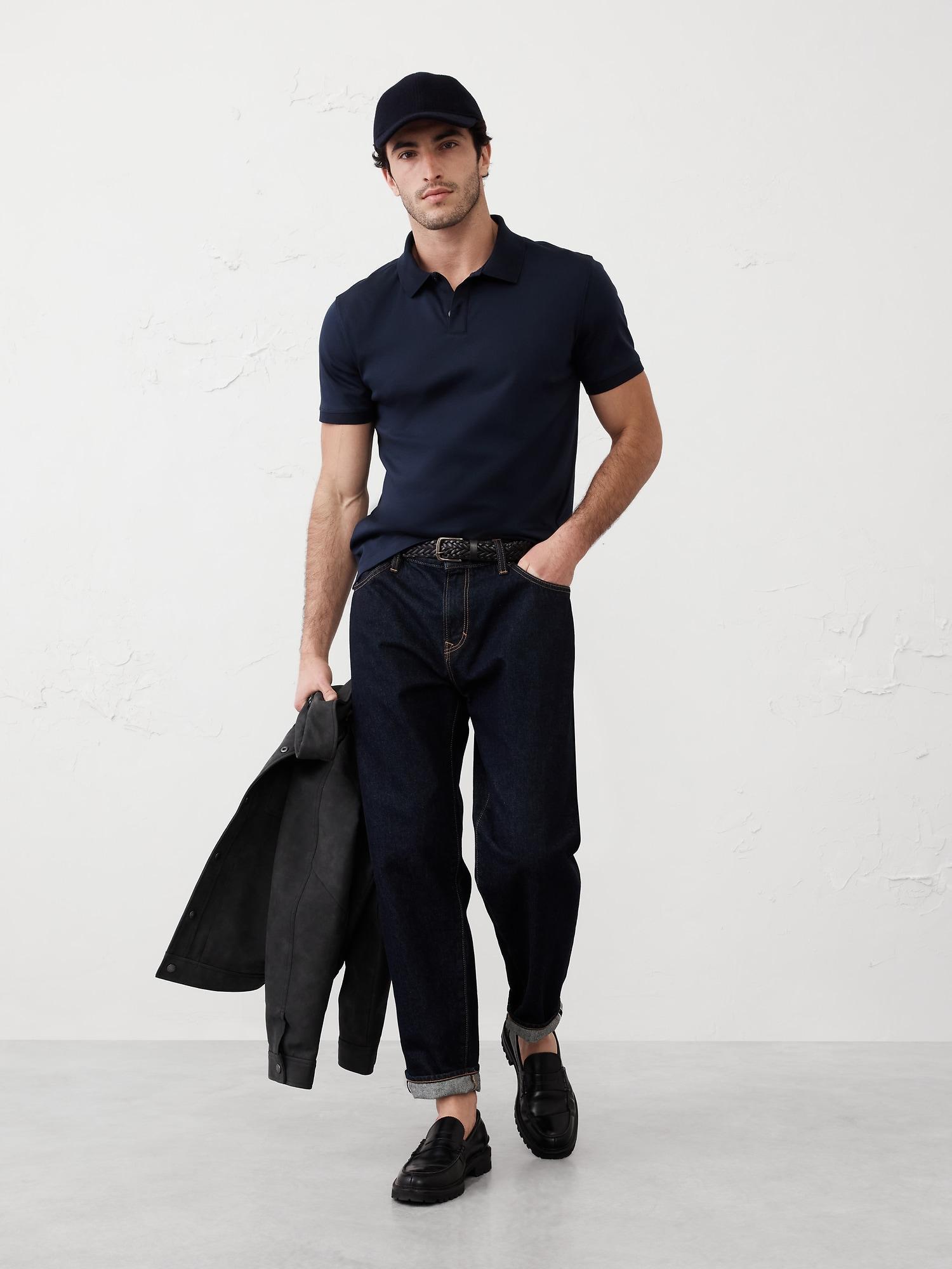 Slim Luxe Touch Polo Product Image