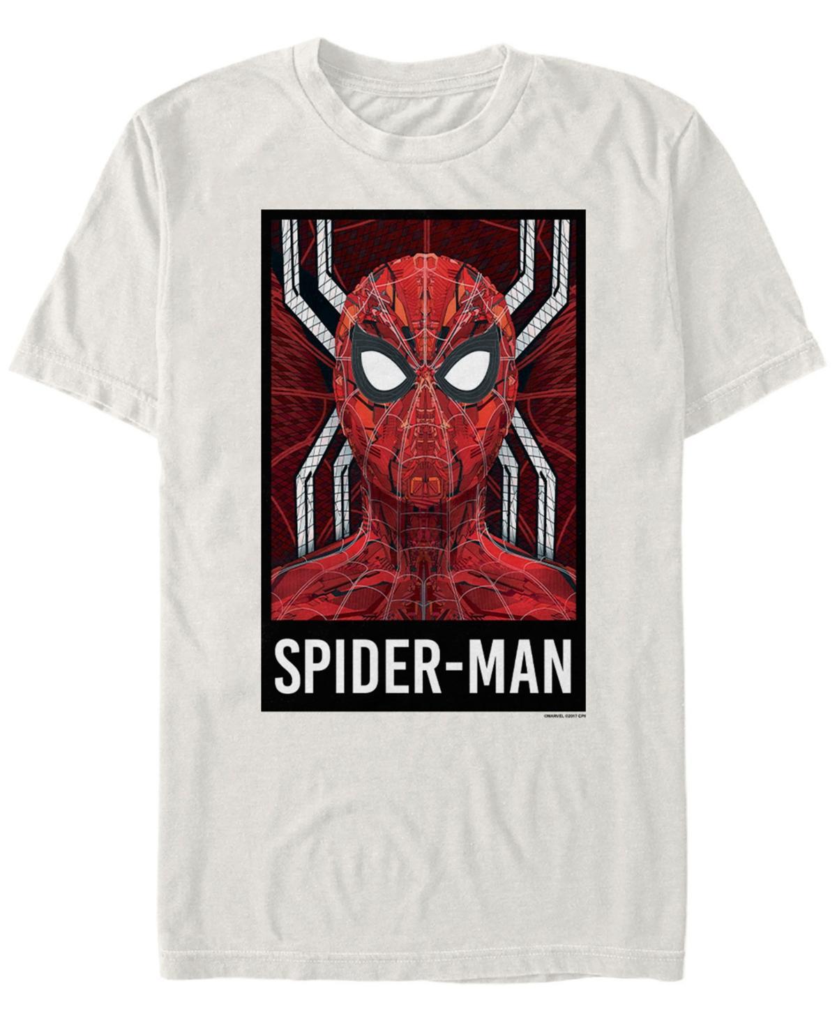 Men's Marvel Spider-Man Portrait Tee, Size: 3XL, Natural Product Image
