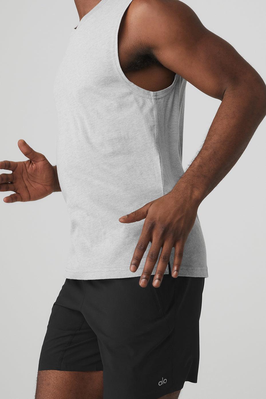 The Triumph Muscle Tank - Athletic Heather Grey Product Image