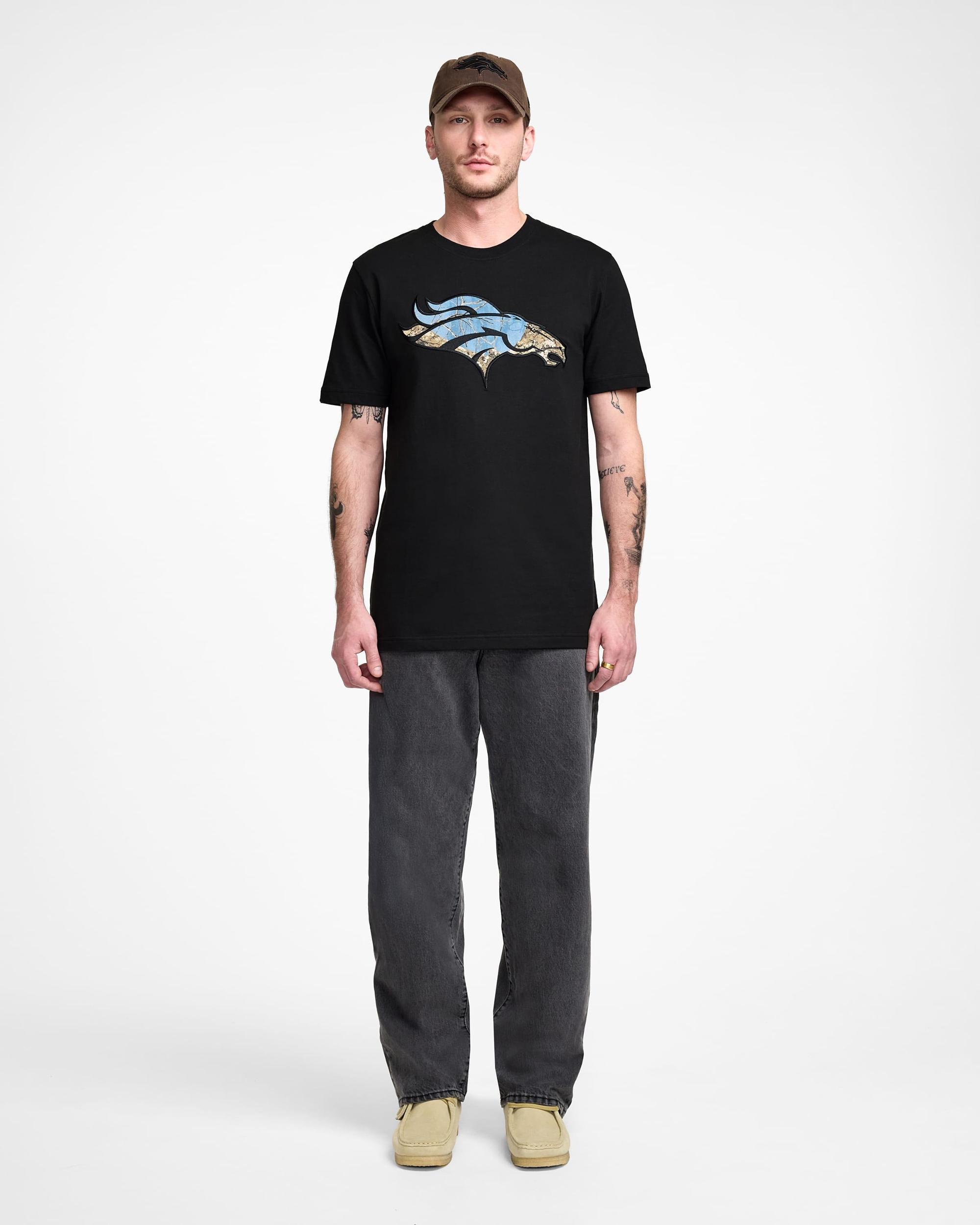 Denver Broncos Black Realtree T-Shirt Male Product Image