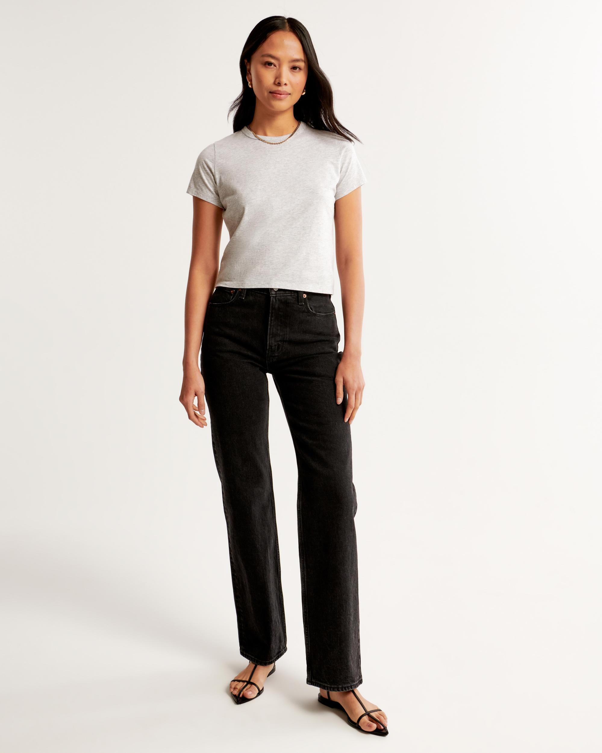 Essential Polished Body-Skimming Tee Product Image