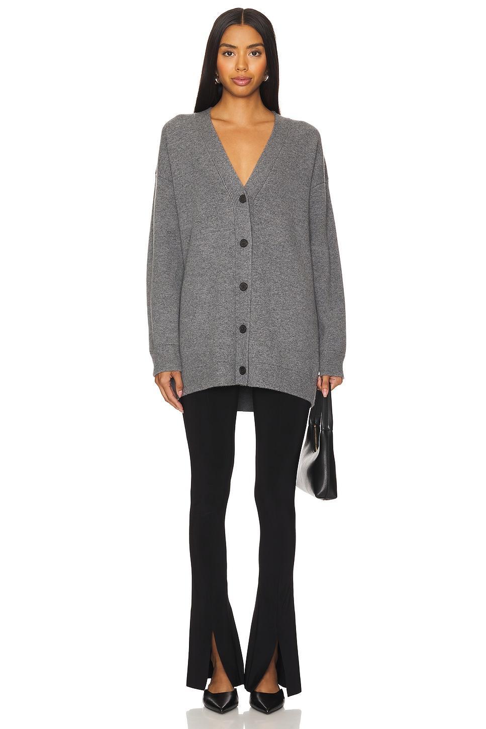 Oversized Double Knit Cardigan Vince Product Image