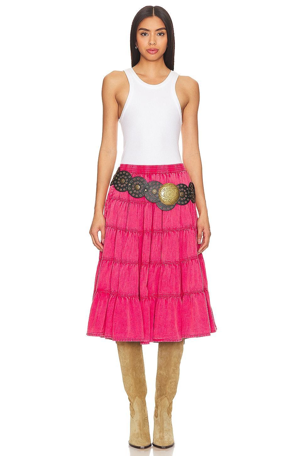 Full Swing Midi Skirt Free People Product Image