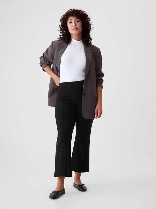 High Rise Ponte Crop Kick Pants Product Image