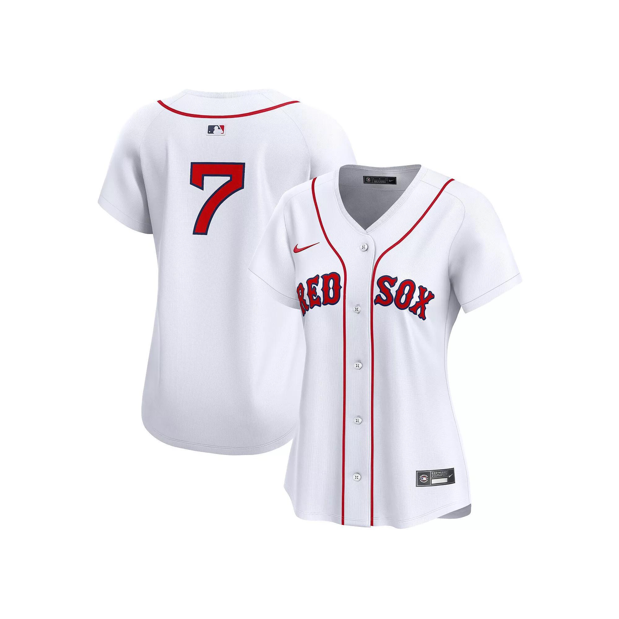 Women's Nike Rafael Devers White Boston Red Sox Home Limited Player Jersey, Size: Large Product Image