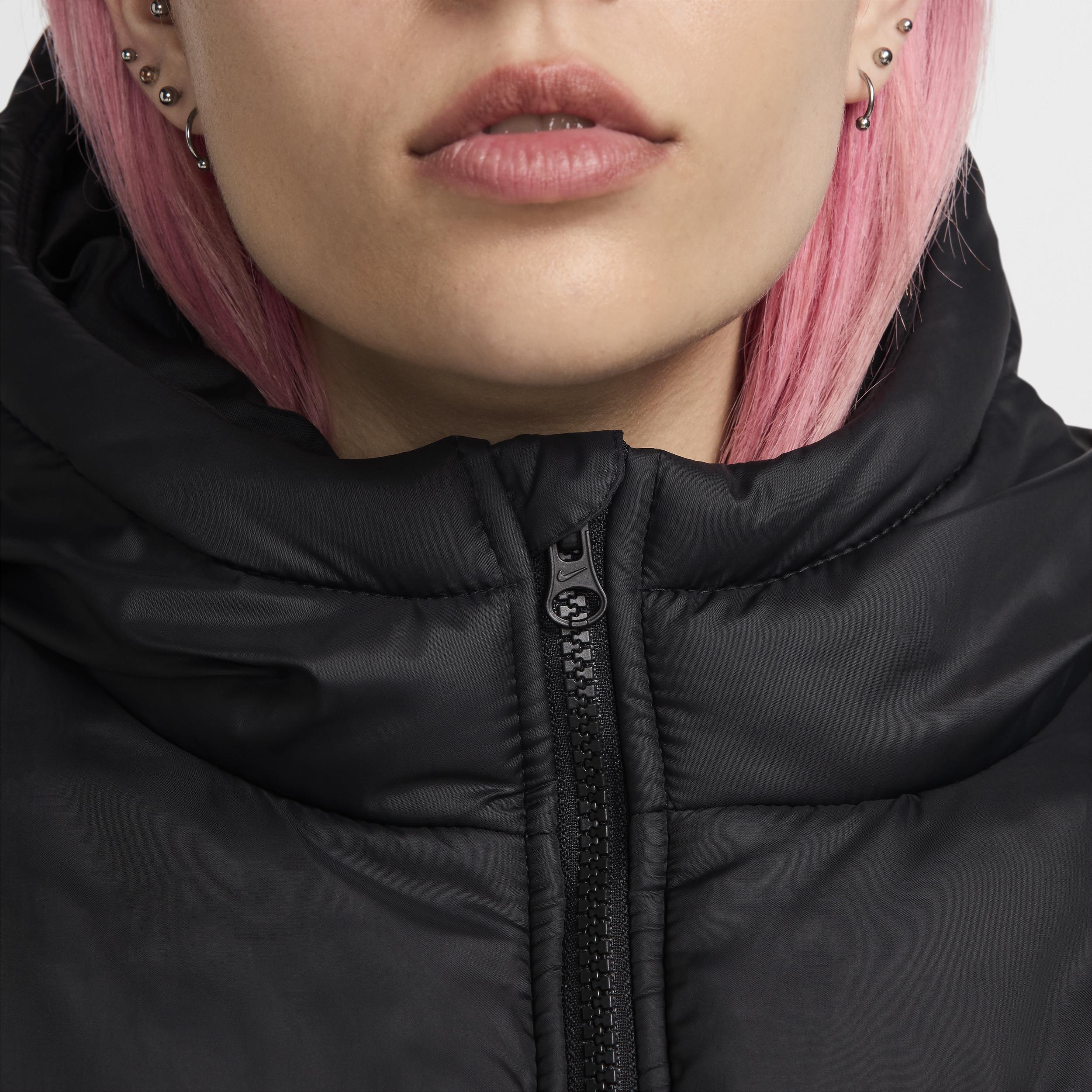 Womens Nike Sportswear Classic Puffer Therma-FIT Loose Hooded Jacket Product Image