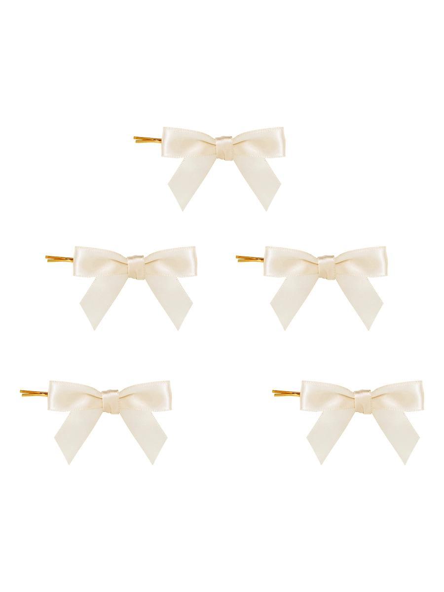 Womens Emma Bow Bobby Pin Set Product Image