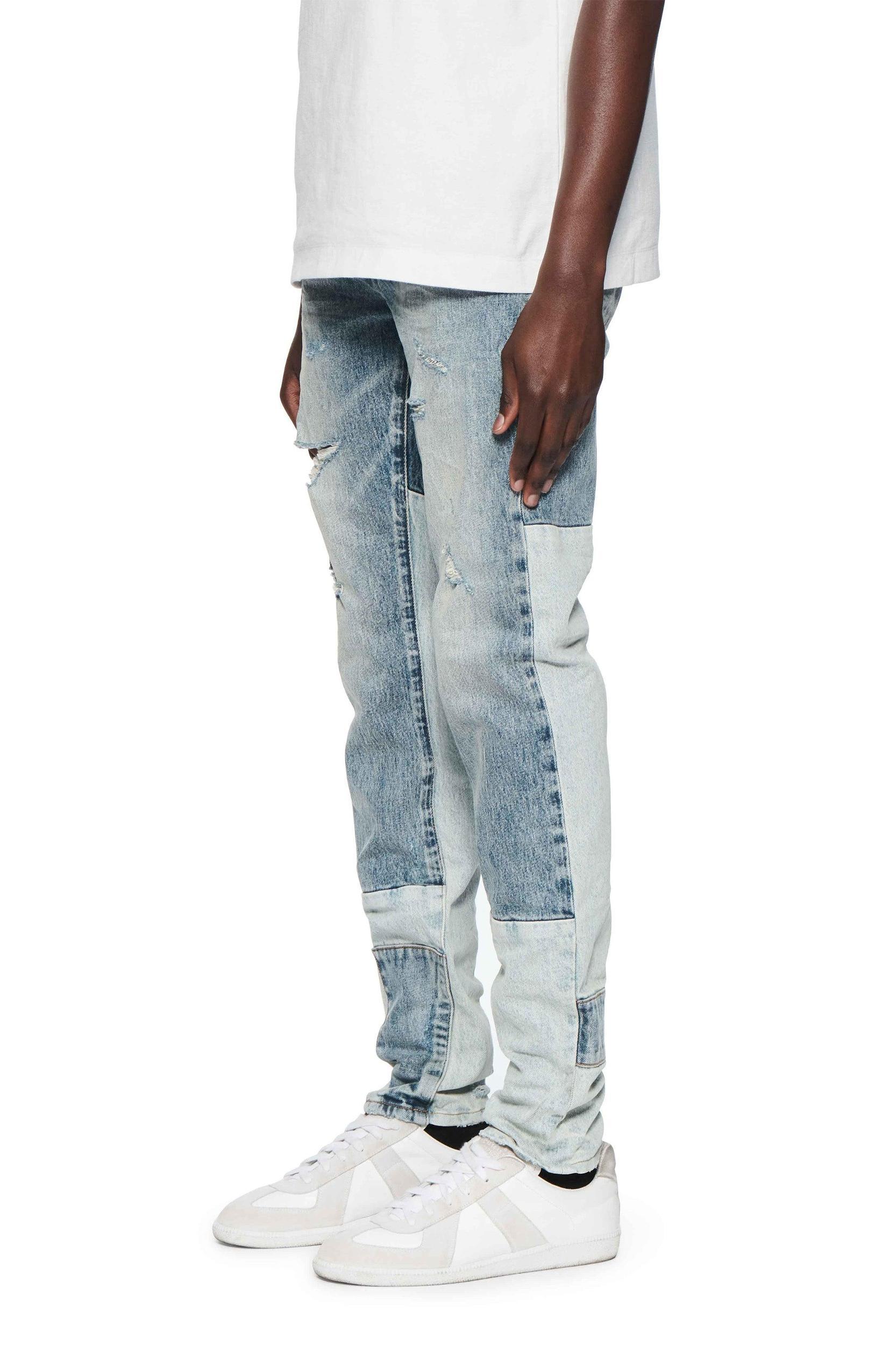P001 Skinny Patchwork Male Product Image