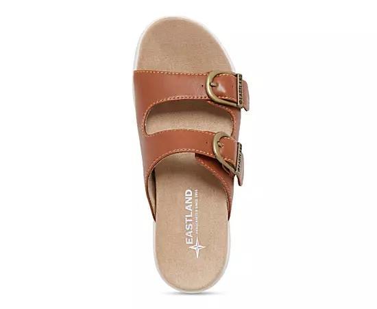 Eastland Avery Women's Slide Sandals, Size: 9, Dark Brown Product Image