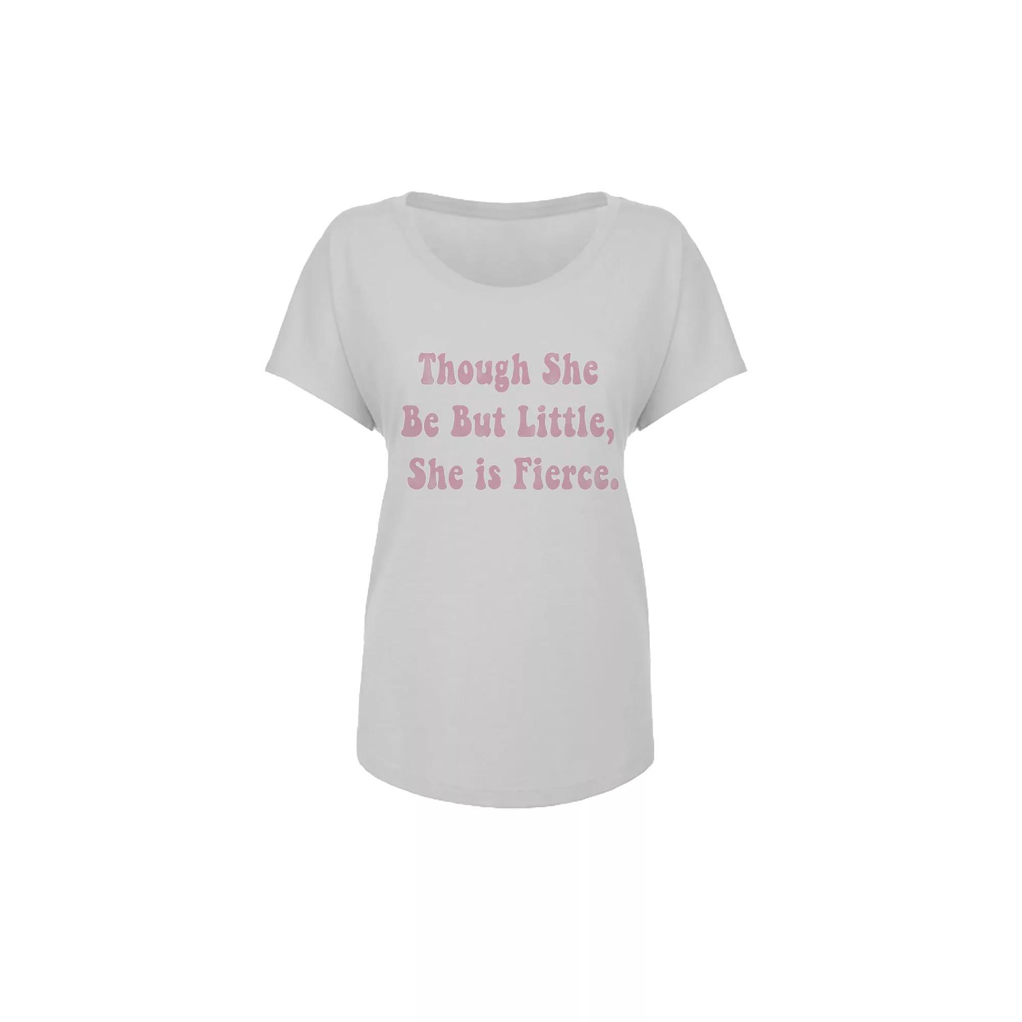 Junior's Grayson Threads Though She Graphic Tee, Women's, Size: XL, Grey White Product Image