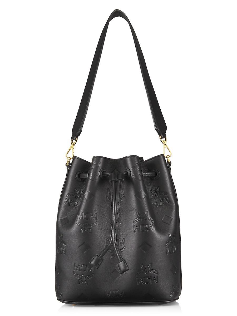 Womens Medium Dessau Leather Bucket Bag Product Image