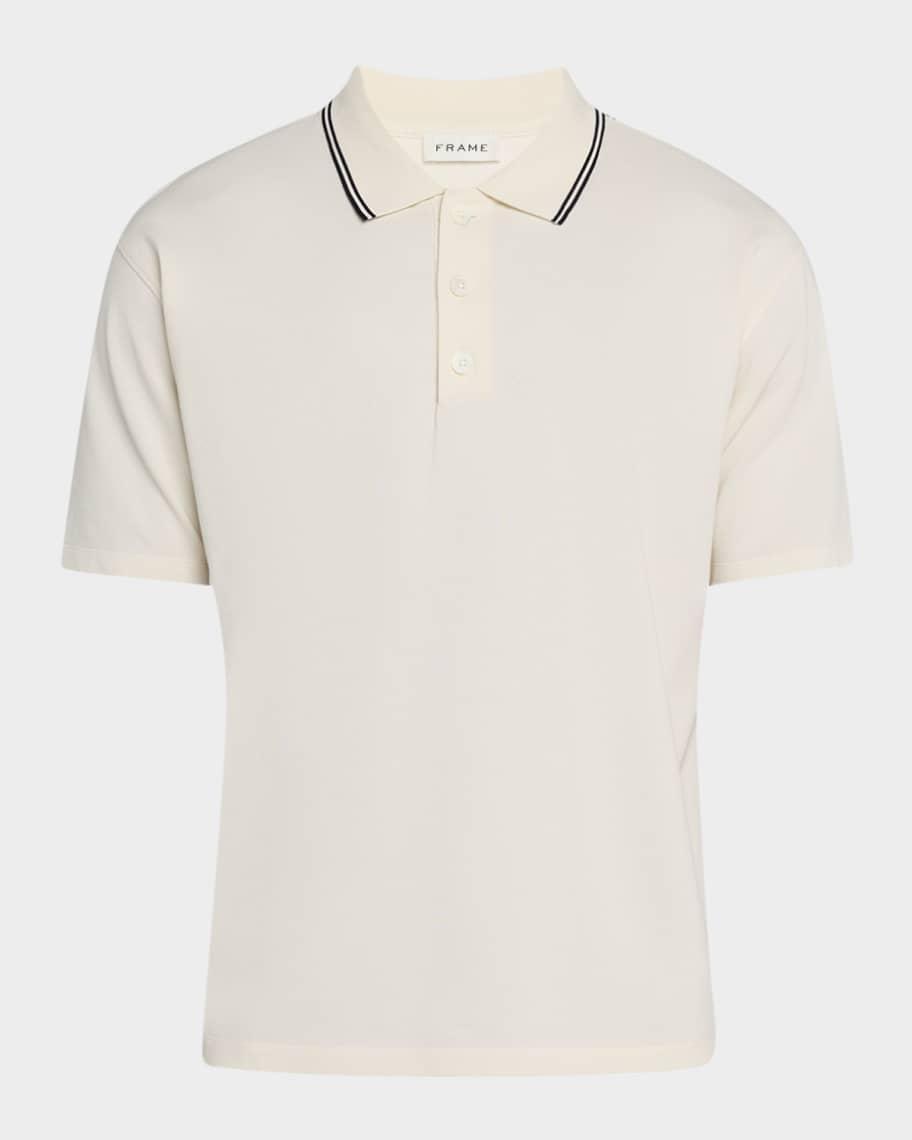 Mens Pique Polo Shirt Product Image