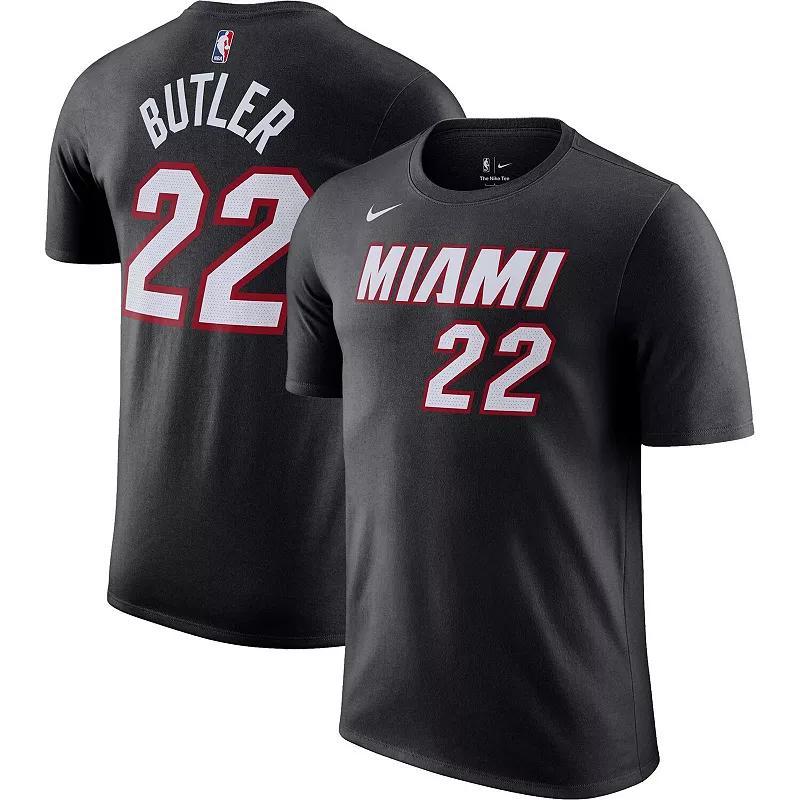Men's Nike Jalen Suggs Black Orlando Magic Icon 2022/23 Name & Number T-Shirt, Size: 2XL, Mag Black Product Image