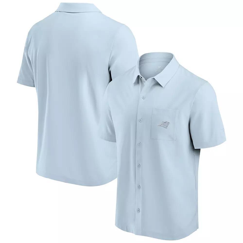 Men's Fanatics Gray New Orleans Saints Front Office Button-Up Shirt, Size: Medium, Grey Product Image