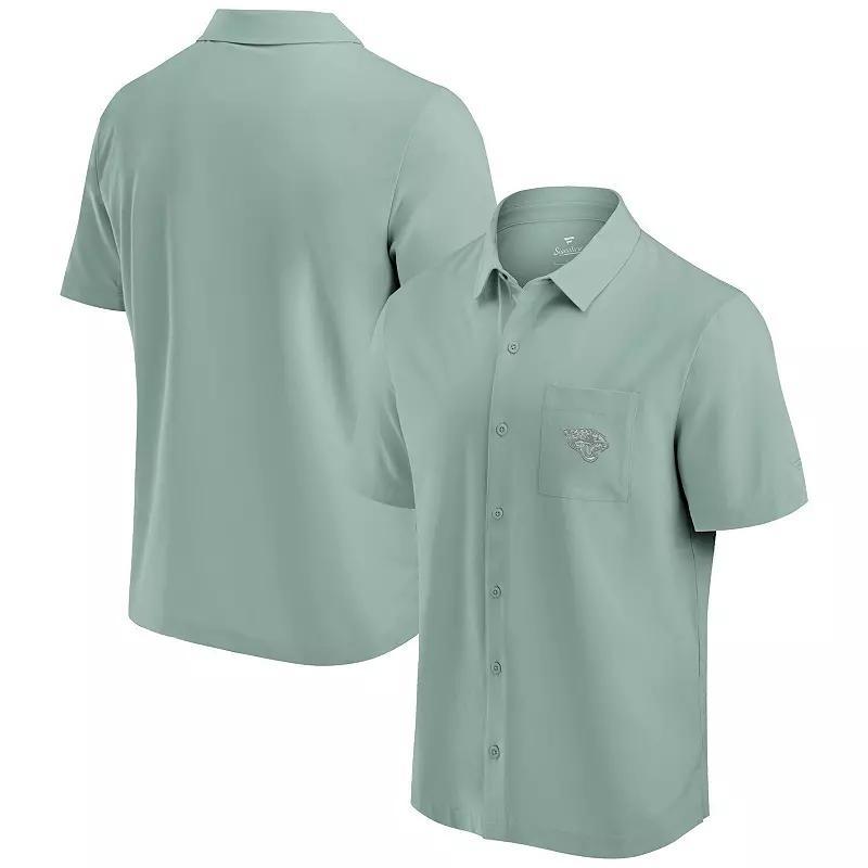 Men's Fanatics Signature Mint Miami Dolphins Front Office Button-Up Shirt, Size: XL, Team Product Image