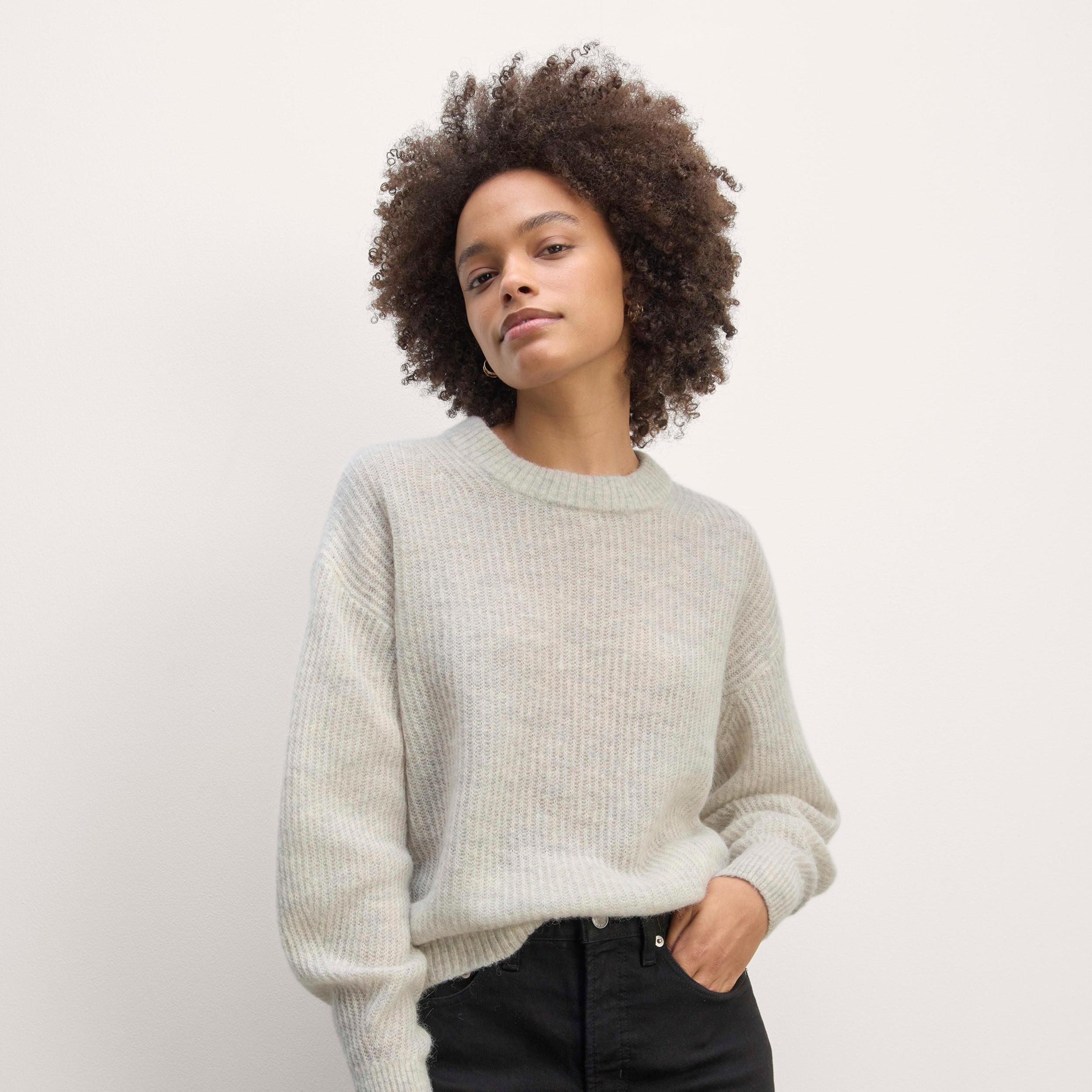 Womens Cocoon Crew in Alpaca Sweater by Everlane Product Image