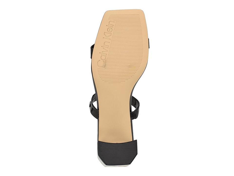 Calvin Klein Kater Patent) Women's Sandals Product Image
