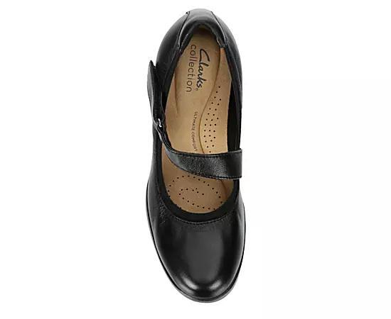 Clarks® Emily 2 Mabel Women's Mary Jane Shoes, Size: 5, Black Product Image