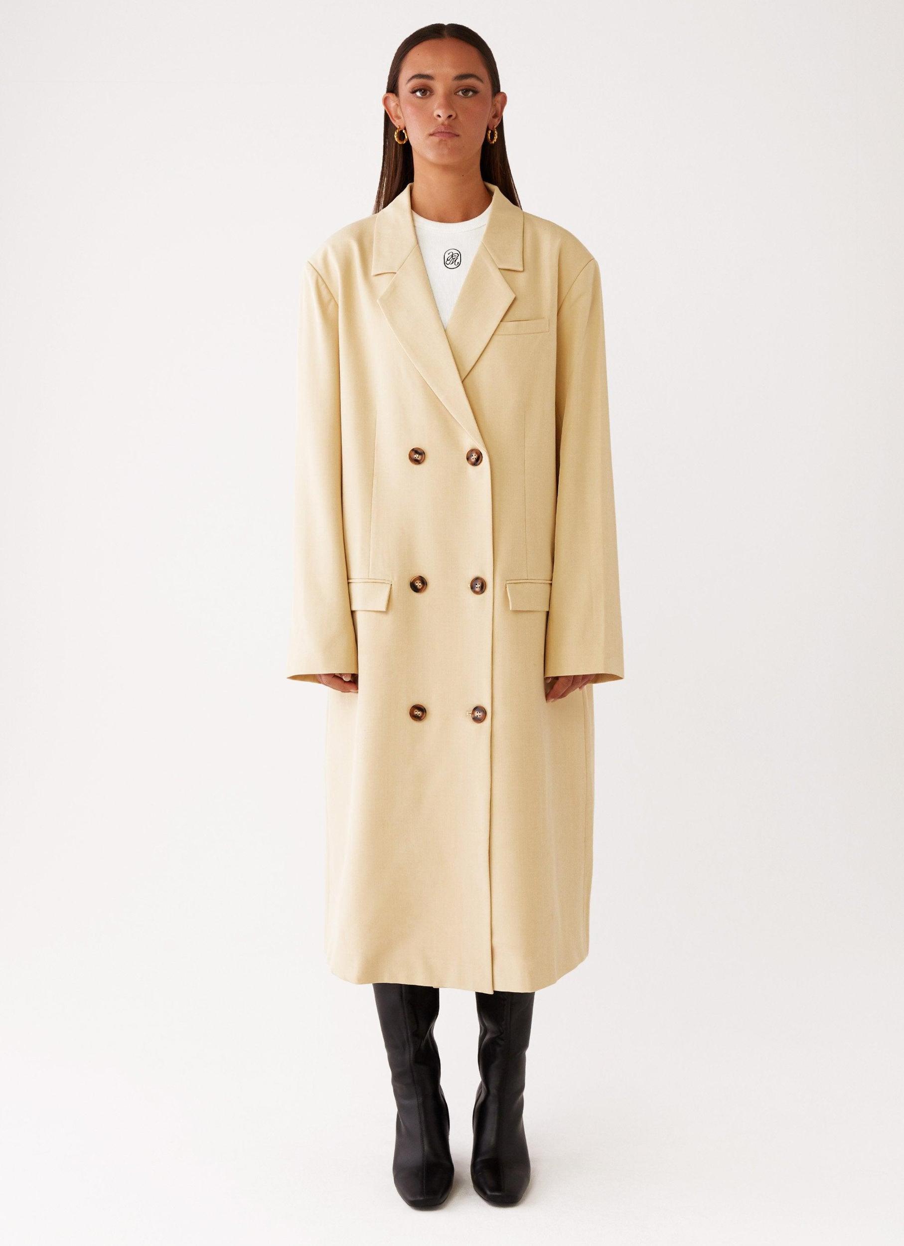 Stockholm Oversized Coat - Butter Girls Product Image