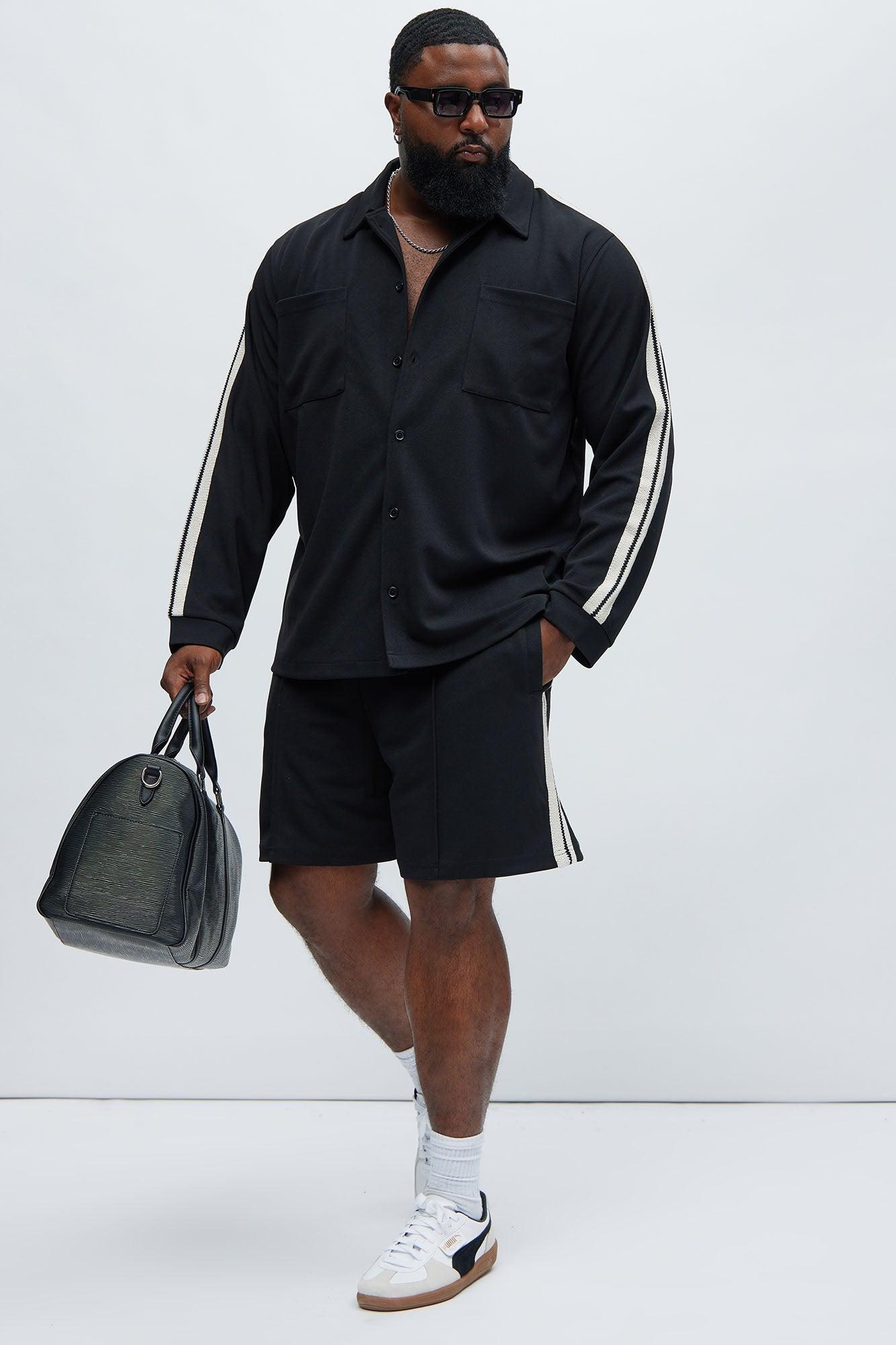 Dennis Relaxed Shorts - Black Product Image
