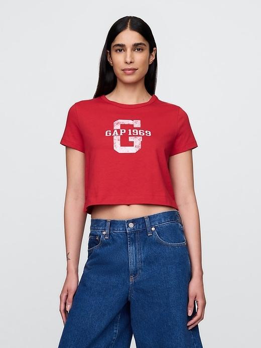 Organic Cotton VintageSoft Cropped T-Shirt Product Image