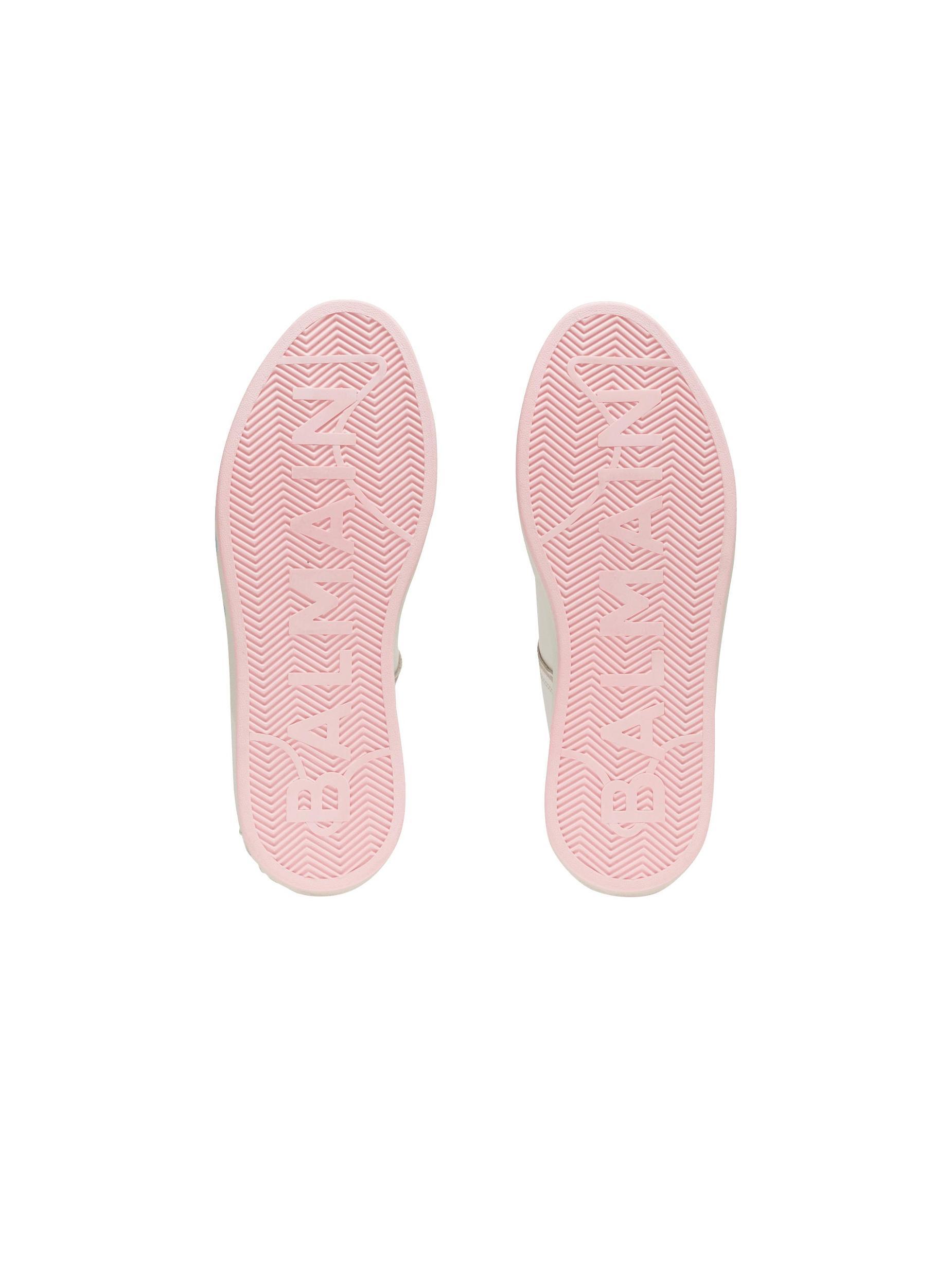 B-Court Balmain leather sneakers Product Image