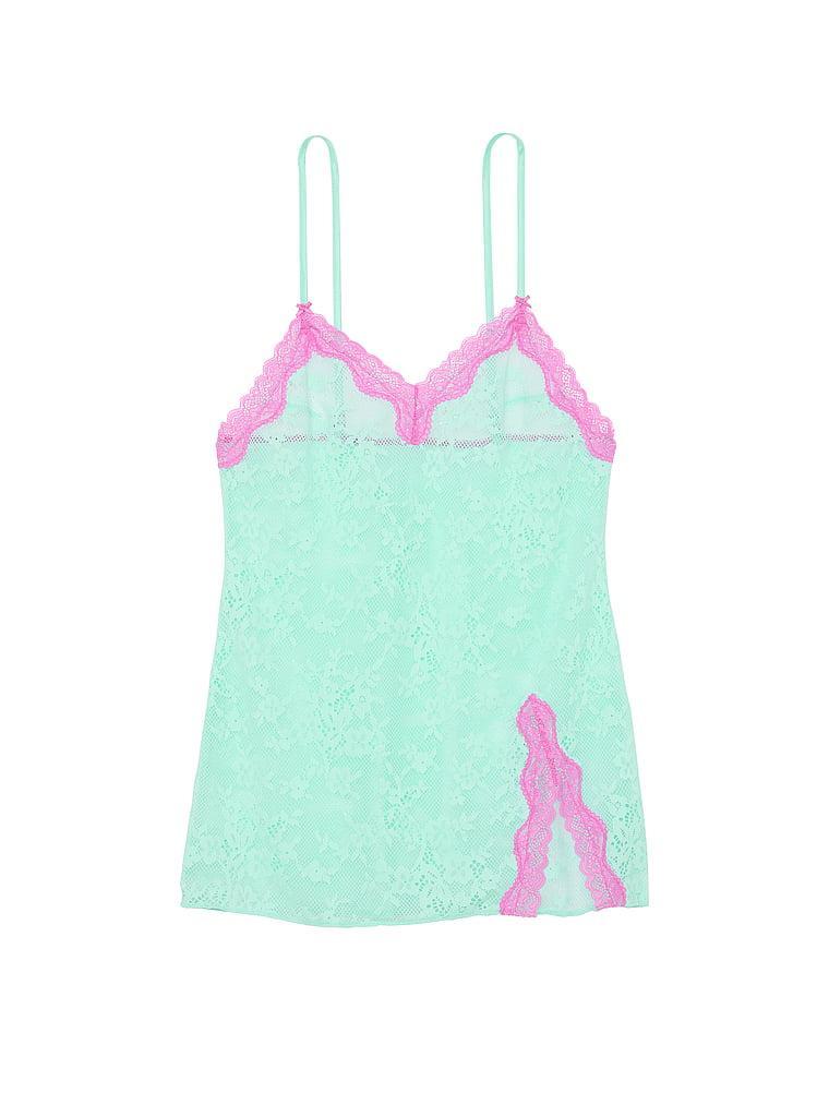 Tease Lace Mini Slip Dress Product Image