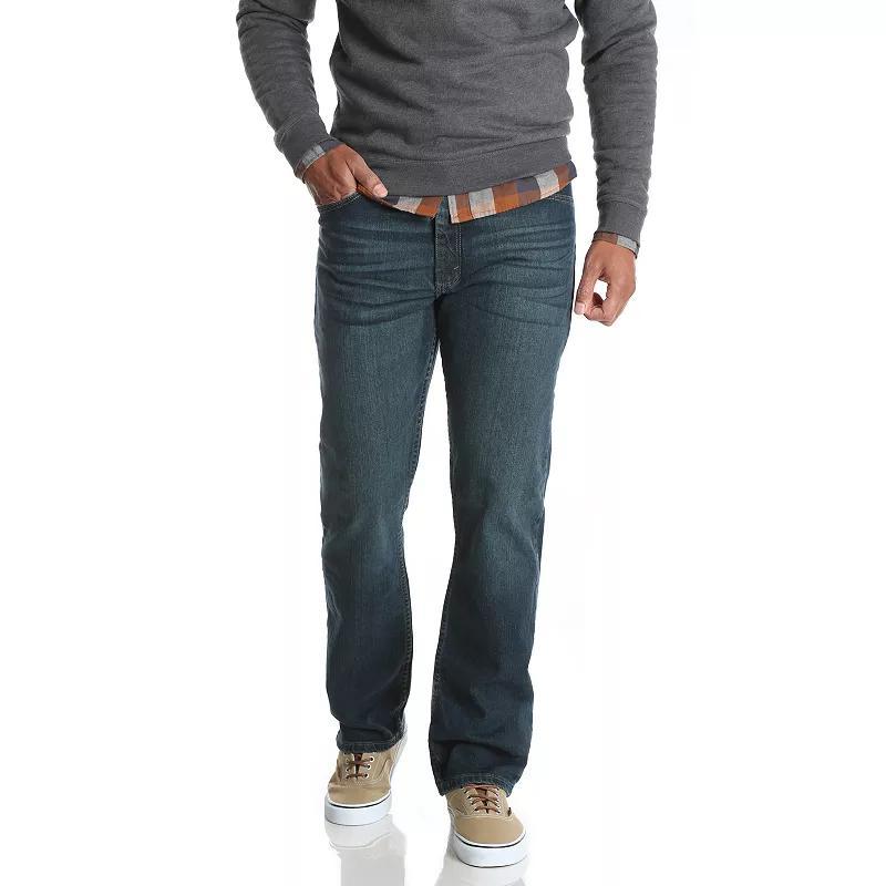 Men's Wrangler Regular-Fit Jeans, Size: 33X32, Blackened Blue Product Image