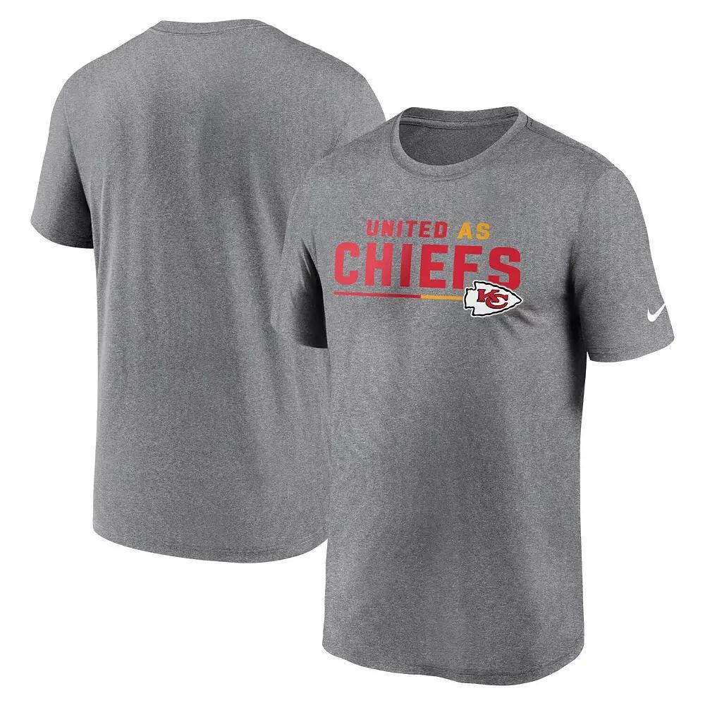 Men's Nike Heathered Charcoal Atlanta Braves Local Rep Legend Performance T-Shirt, Size: Medium Product Image